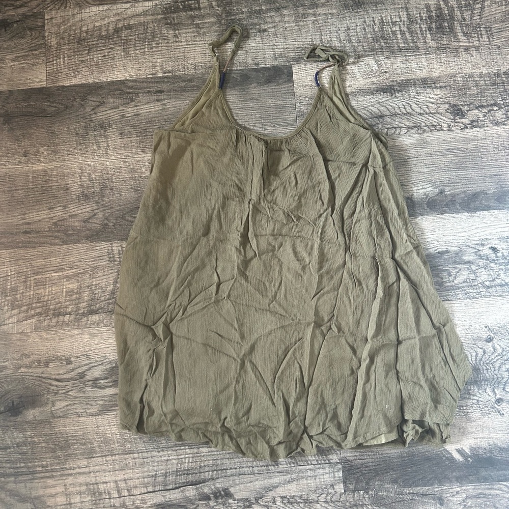 Olive Green Roxy Dress